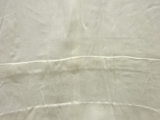 アンティーク 透かし織菊模様夏用長襦袢